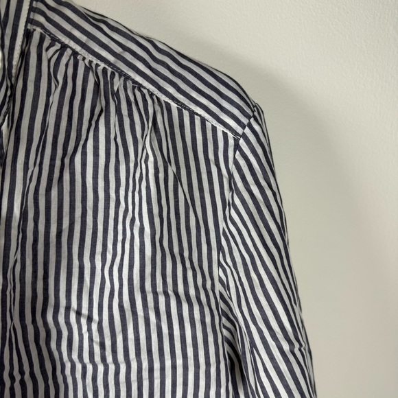 French Connection Gray and White Button Down Shirt - Picture 2 of 9